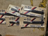 GreatNeck No 511C Cold Chisel Set - 6 Inch x 5/8 Inch Chisel Edge - qty 6