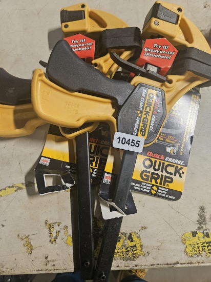 Quick Change Quick-Grip Bar Clamp - 12 inch, QTY 2