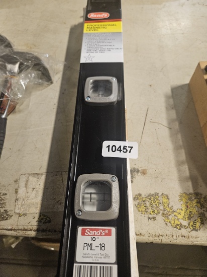 Sand's Professional Magnetic Level - 18 inch
