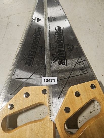 Wood Eater Jr. Saw - High-Performance Hand Saw, Sharp Teeth, QTY 2