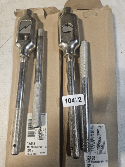 Tap Wrench #1/4-1 - QTY 2