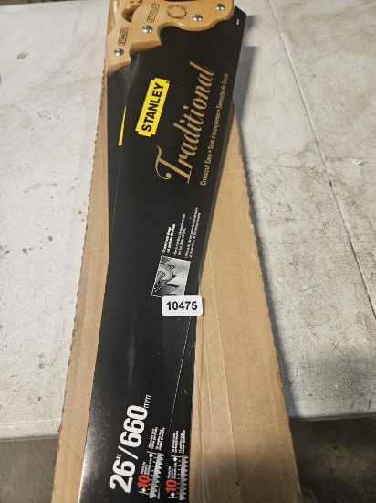 Traditional Crosscut Saw - 26 inch, 10 TPI, QTY 2