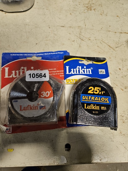 Lufkin Tape Measure - 30' & 25' -Construction, Easy to Read QTY 2