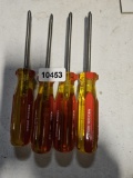 Rocca Screwdriver Set - Precision Ground - Chrome Vanadium - QTY 4