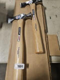 Vaughan Professional Drywall Hammer - 20oz, Wood Handle QTY 2