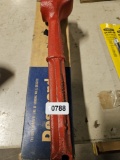 Desoto Wrench - Heavy-Duty Adjustable Tool - Red Finish, Design