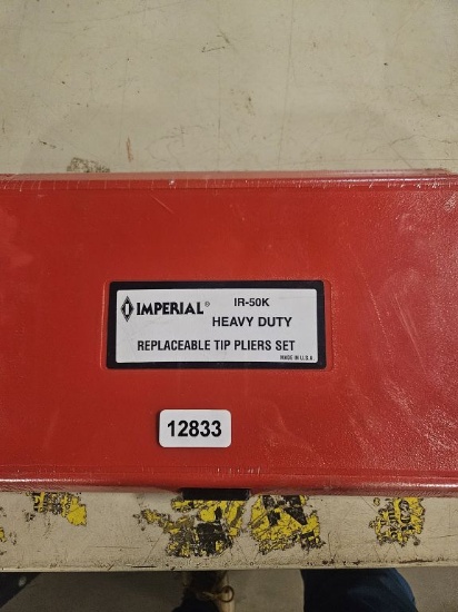 Imperial Heavy Duty Replaceable Tip Pliers Set