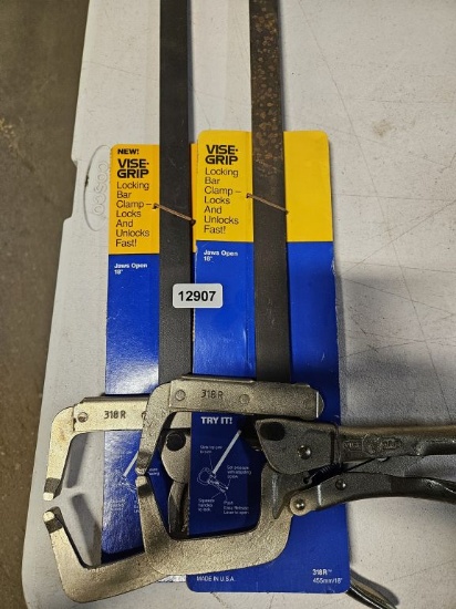 Vise Grip Locking Bar Clamp Lock And Unlock Fast