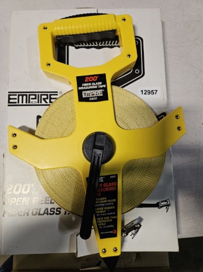 Empire 200' Fiber Glas Measuring Tape