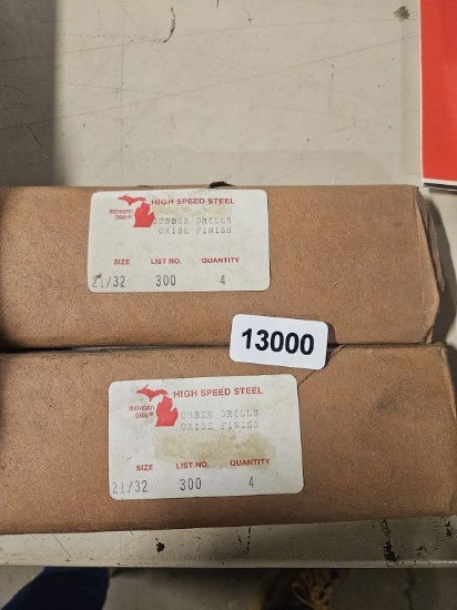 Michigan Drill Bits - 2 Package