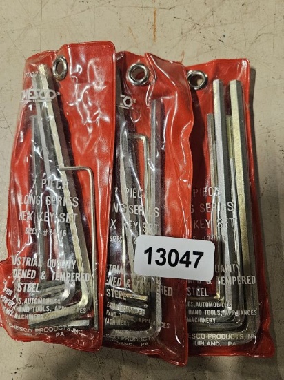 Chesco 7pc Long Series Hex Ket Set - 3 Qty