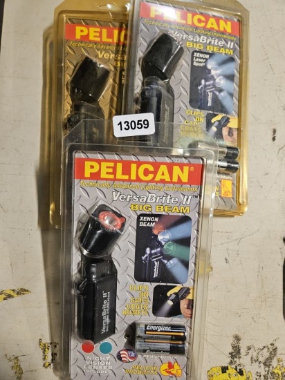Pelican Flashlight - 3 Qty