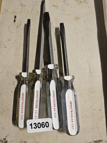 Armstrong Screwdrivers - 4 Qty