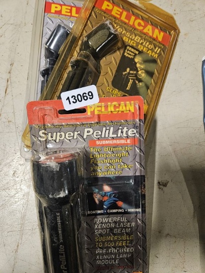 Pelican Flashlight - 3 Qty