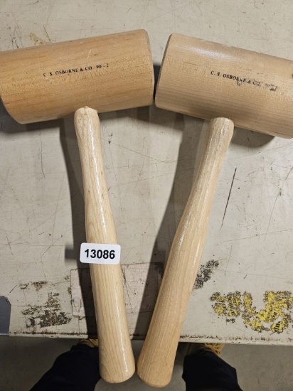 C S Osborne & Co Wooden Mallets - 2 Qty