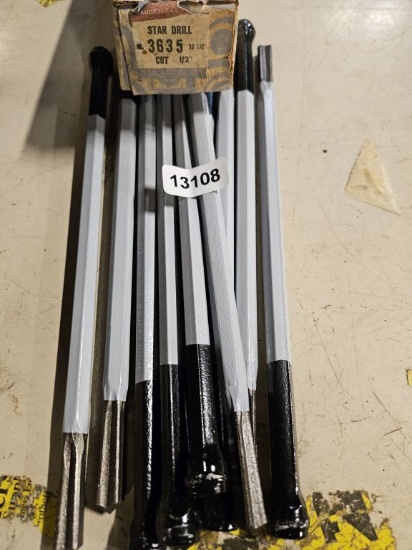 Targethead Star Drill #3635 Cut 1/2" - Box Full