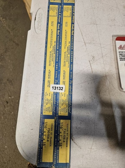 Brown & Sharpe Ready Mark Precision Ground Tool Steel #730-108-4 1/16"x1"x18"