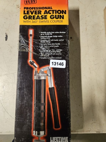 Tuff Professional Lever Action Grease Gun