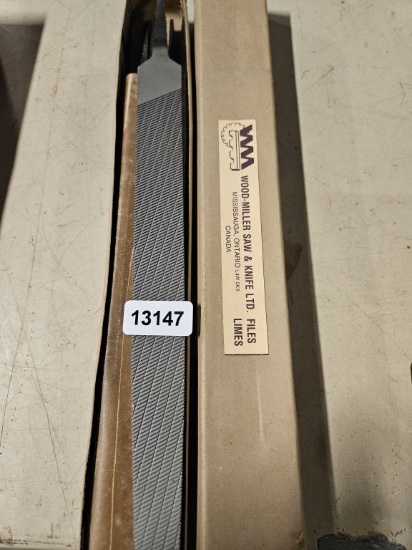 Wood Miller Saw & Knife Ltd Files Limes - Box Full