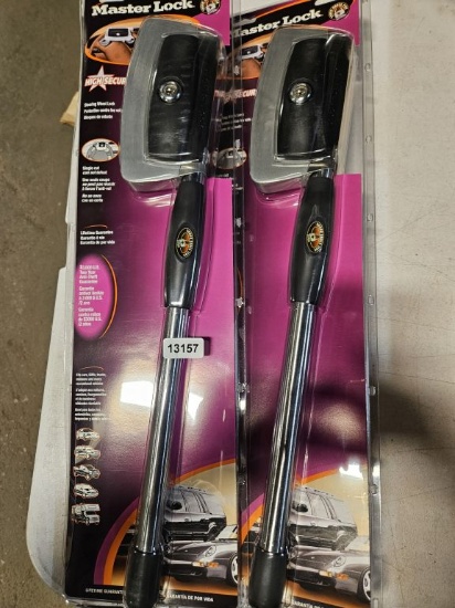 Master Lock Steering Wheel Lock - 2 Qty