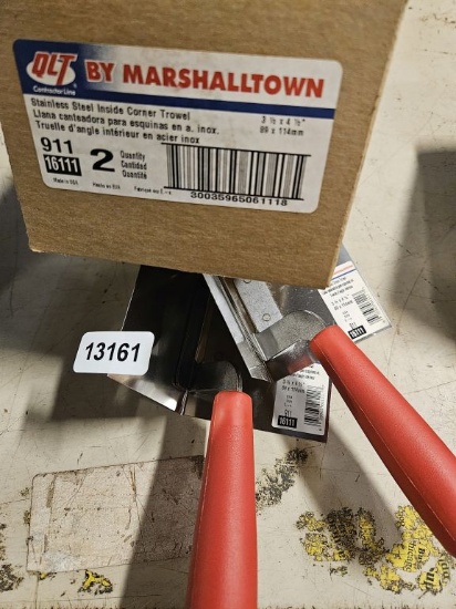 Qlt By Marshalltown Stainless Steel Inside Corner Trowel - 2 Qty