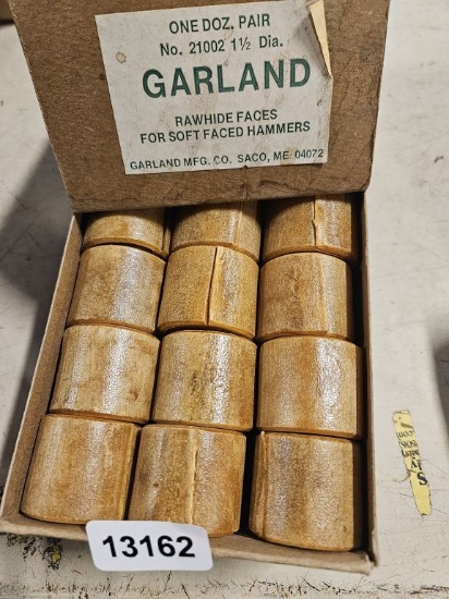 Garland Rawhide Faces For Soft Faced Hammers - Box Full