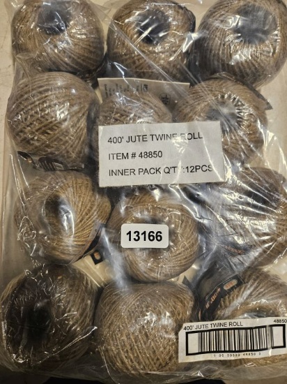 400' Jute Twine Rolls - 12 Qty