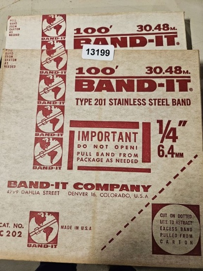 Band-it Band 1/4" 100' - 2 Qty