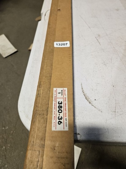 Starrett Steel Straight Edge - 2 Qty