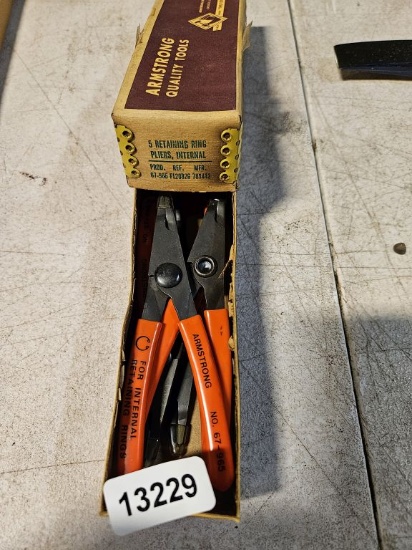 Armstrong 5 Retaining Ring Pliers External - Box Full