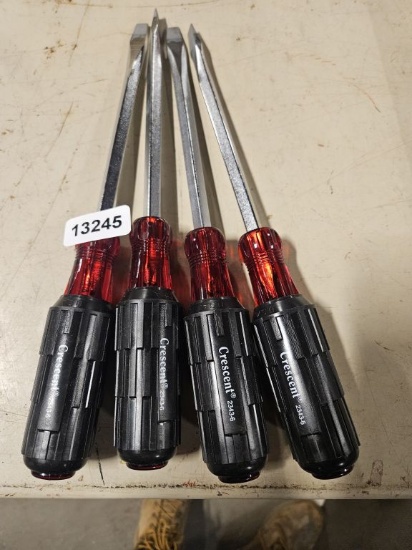 Crescent Screwdriver - 4 Qty