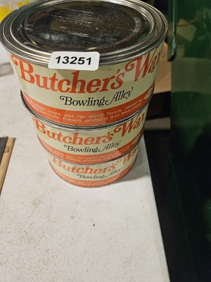 Butcher Wax Bowling Alley - 3 Cans