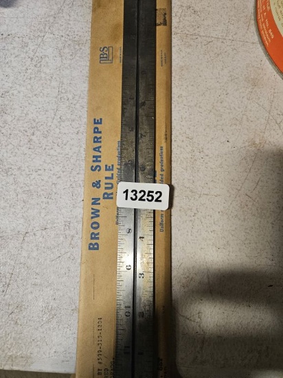 Brown & Sharpe Ruler