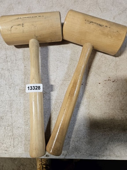 C S Osborne & Co Wooden Mallets - 2 Qty