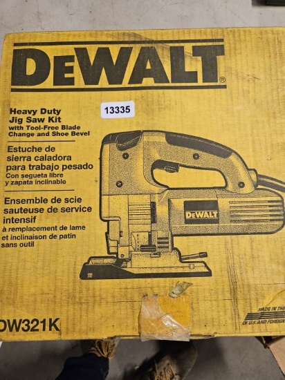 Dewalt Heavy Duty Jig Saw Kit