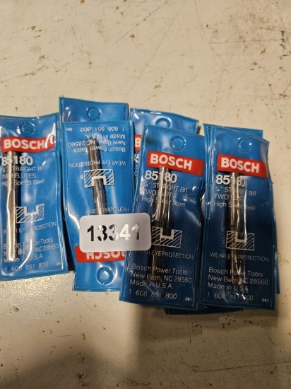 Bosch 1/4 Straight Bit - 6 Qty