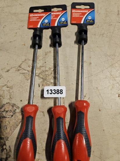 Crescent Screwdrivers - 3 Qty