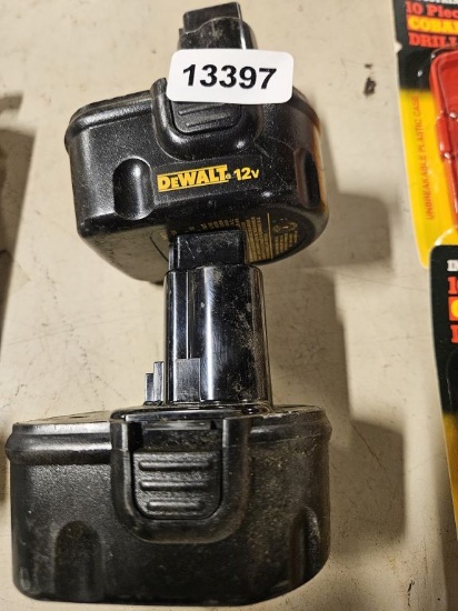 Dewalt 12v Recharable Batteries - 2 Qty