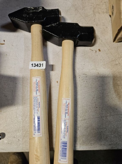 Madison 3lb Cross Pein Hammer - 2 Qty
