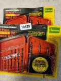 Hanson Drill Bit Set With Irwin Automatic Power Tape 10' - 2 Qty