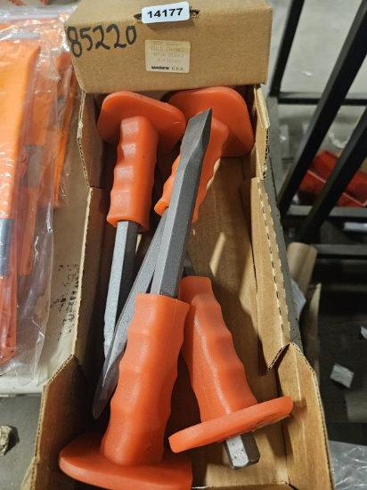 Mayhew Cold Chisel With Guard - Box Full