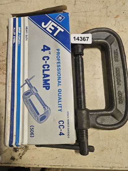 Jet 4" C Clamp