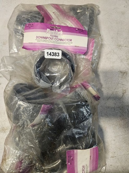 Plumb Qwik Flexible Downspout Connection- 2 Bags