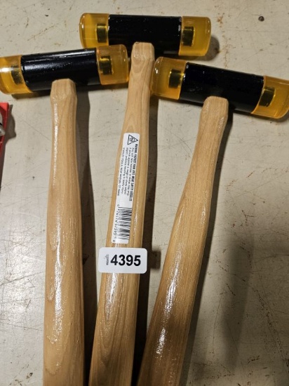 Soft Head Hammer - 3 Qty