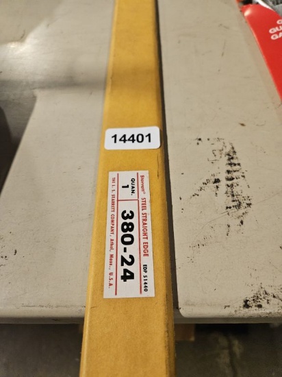 Starrett Steel Straight Edge
