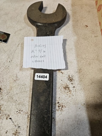 Billings Open End Wrench