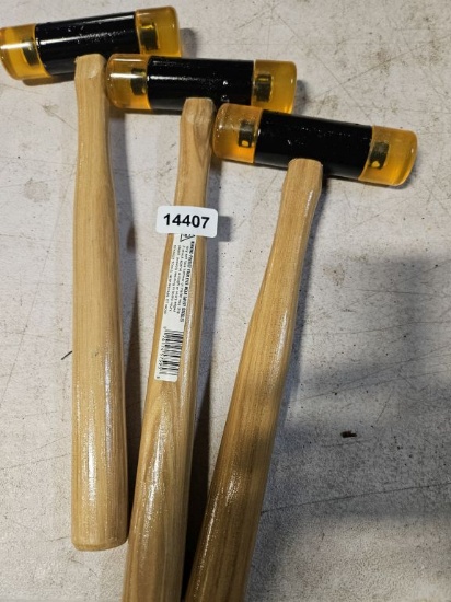 Soft Head Hammer - 3 Qty