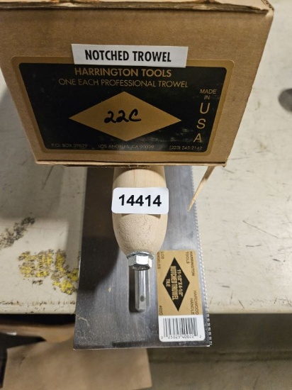 Harrington Tool Notched Trowel
