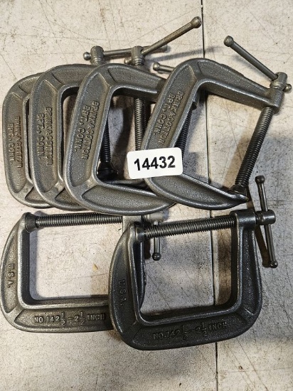 Brink & Cotton C-clamp - 6 Qty