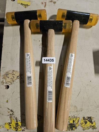 Soft Head Hammer - 3 Qty